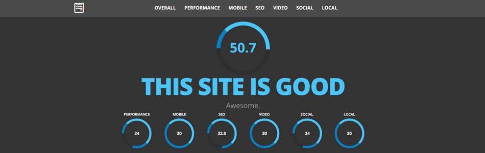 free website SEO report