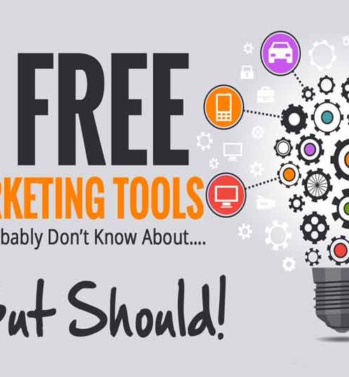 5 FREE Marketing Tools for 2019 Infographic 720x540