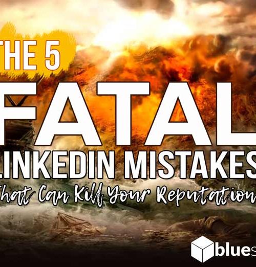 LinkedIn Infographic : The 5 LinkedIn Mistakes To Avoid