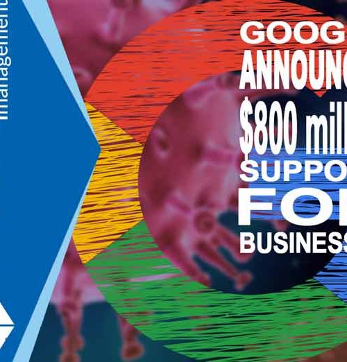 COVID 19 Google $800 million Financial Support For Businesses